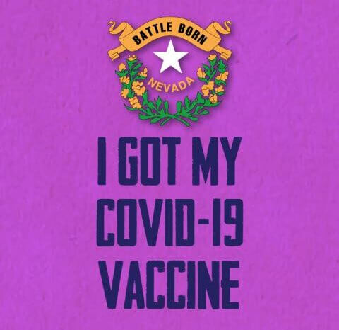 I got my COVID-19 vaccine stamp